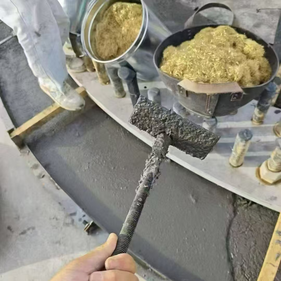 资阳C120钢纤维高强无收灌浆料 轧机压缩机汽轮机发电机锻压设备底座灌浆材料